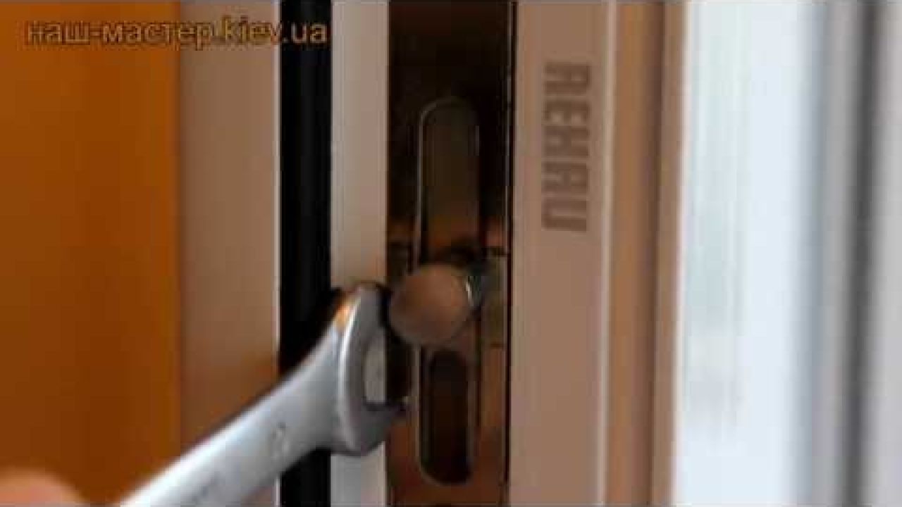 Регулировка металопластиковых окон и дверей своими руками